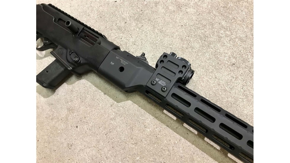 Midwest Industries T1/micro Red Dot Side Mount Compatible W/ Ruger Pc Carbine - MI-PC9T1M