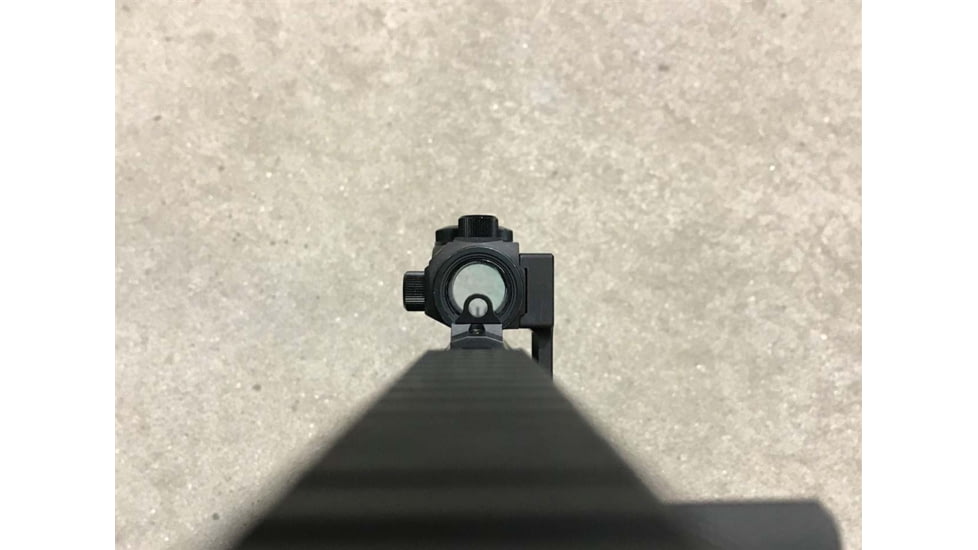 Midwest Industries T1/Micro Red Dot Side Mount Compatible w/ Ruger PC Carbine, Black, MI-PC9T1M