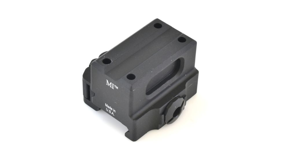 Midwest Industries Trijicon MRO Lower 1/3 QD Mount, Black, MI-QDMRO-1/3