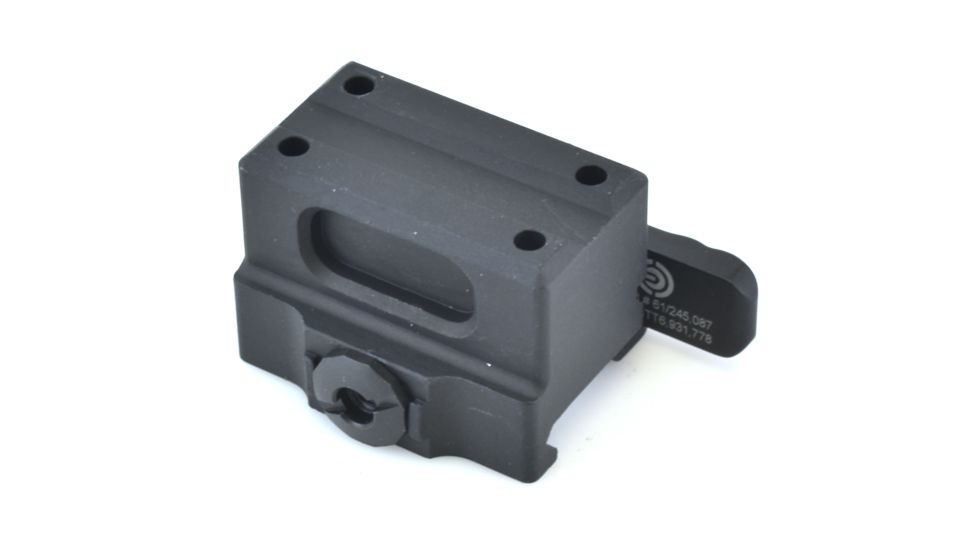 Midwest Industries Trijicon MRO Lower 1/3 QD Mount, Black, MI-QDMRO-1/3