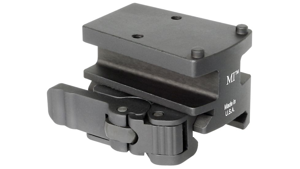 Midwest Industries Trijicon RMR Lower 1/3 QD Mount, Black, MI-QDRMR-1/3