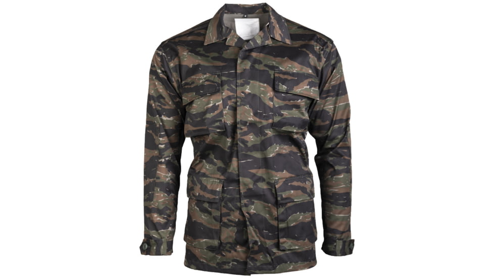 MIL-TEC BDU Jacket - Men's, Tiger Stripe, Small, 11801034-902