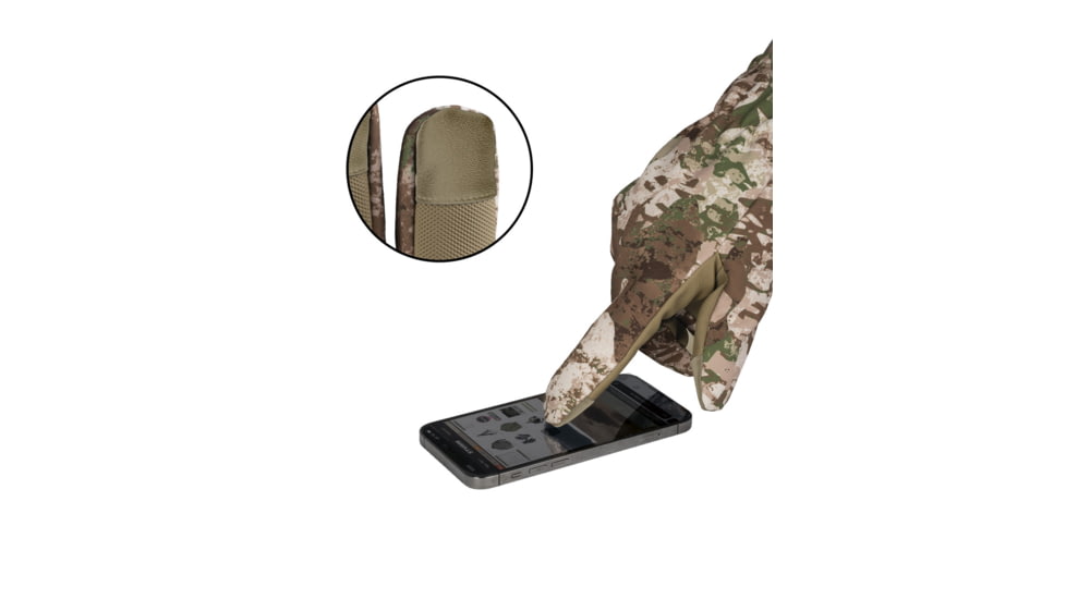 MIL-TEC Phantomleaf Thinsulate Softshell Gloves - Mens, WASP/Z2, Large, 12521366-904