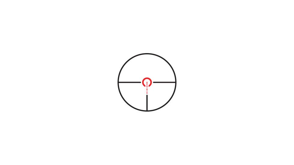 Millett 1-4 x 24 DMS-1 Designated Marksman Red-Dot Rifle Scope, Matte, Illuminated Donut Dot, Box BK81424