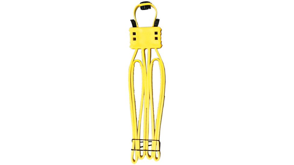 Milspec Plastics Cobra Cuffs, Yellow, Case of 100 pcs, MS24D-250-Y