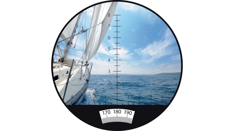 Minox Nautic BN 7x50 Porro Prism Rubber Armored Binoculars, Black/Silver w/Analog Compass 62414