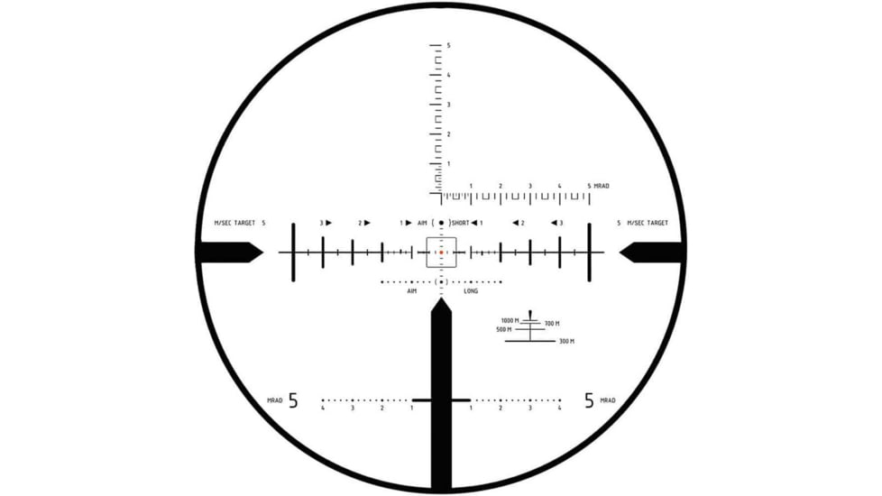 Minox ZP5 Rifle Scope, 5-25x56mm, 34mm Tube, THLR Reticle, 66601