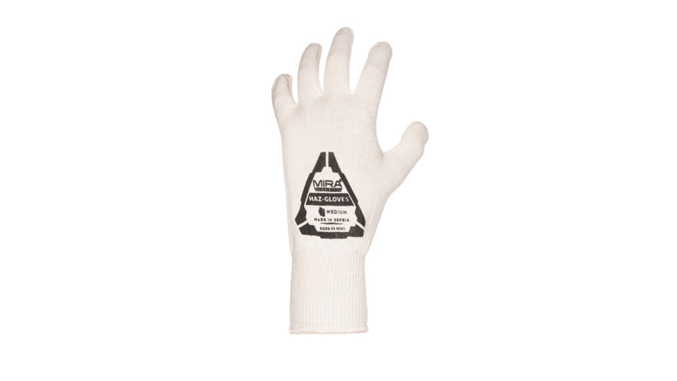 MIRA Safety HAZ-Gloves for CBRN Protection, Black, Medium, HAZ-GLOVES-M