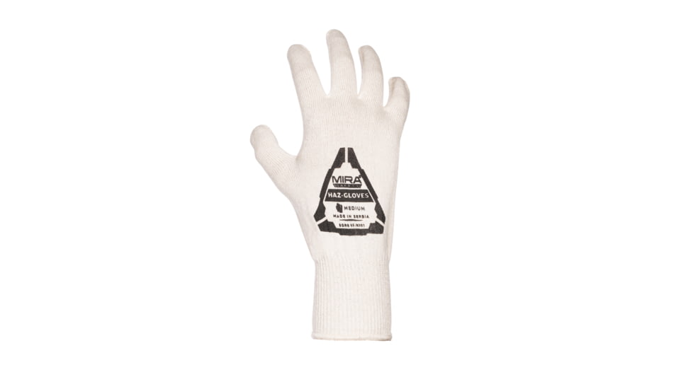 MIRA Safety HAZ-Gloves for CBRN Protection, Black, Medium, HAZ-GLOVES-M