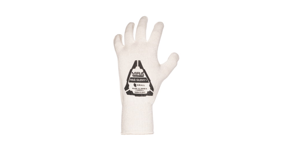 MIRA Safety HAZ-Gloves for CBRN Protection, Black, Small, HAZ-GLOVES-S