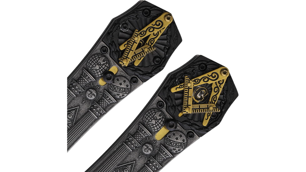 Miscellaneous Masonic Linerlock Moving Logo, M4557