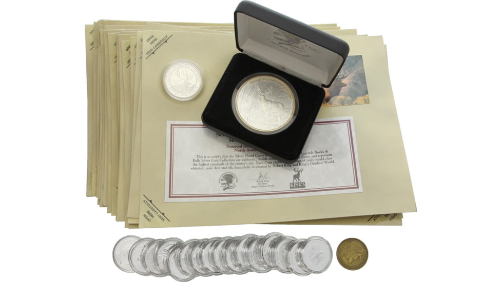 Miscellaneous Wildlife Coin Assortment 50pc, 50 Pieces, Individual Coins And Coins Mounted To Cards, WILDLIFE COIN