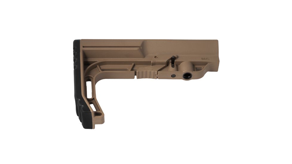 Mission First Tactical Battlelink Minimalist Stock Military For Mil Spec Size 1.148 Diameter Receiver Extensions Scorched Dark Earth