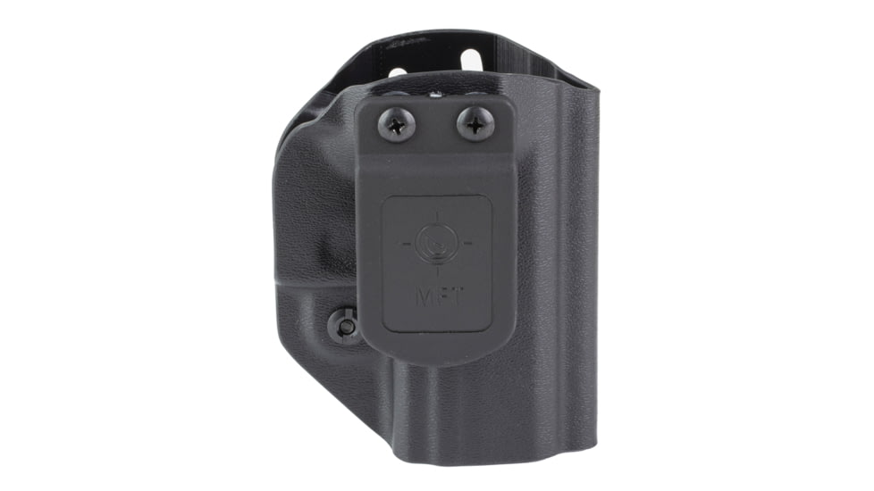 Mission First Tactical AIWB/OWB Series, Appendix/Inside/Outside Waistband Holster, Fits Canik METE MC9, Boltaron, Black, Ambidextrous, Includes 1" Belt Clip, HCKMC9AIWBA-BL