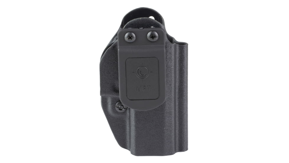 Mission First Tactical AIWB/OWB Series, Appendix/Inside/Outside Waistband Holster, Fits P365 X-Macro with Icarus Air, Boltaron, Black, Ambidextrous, Includes 1" Belt Clip, HICAMAIWBA-BL