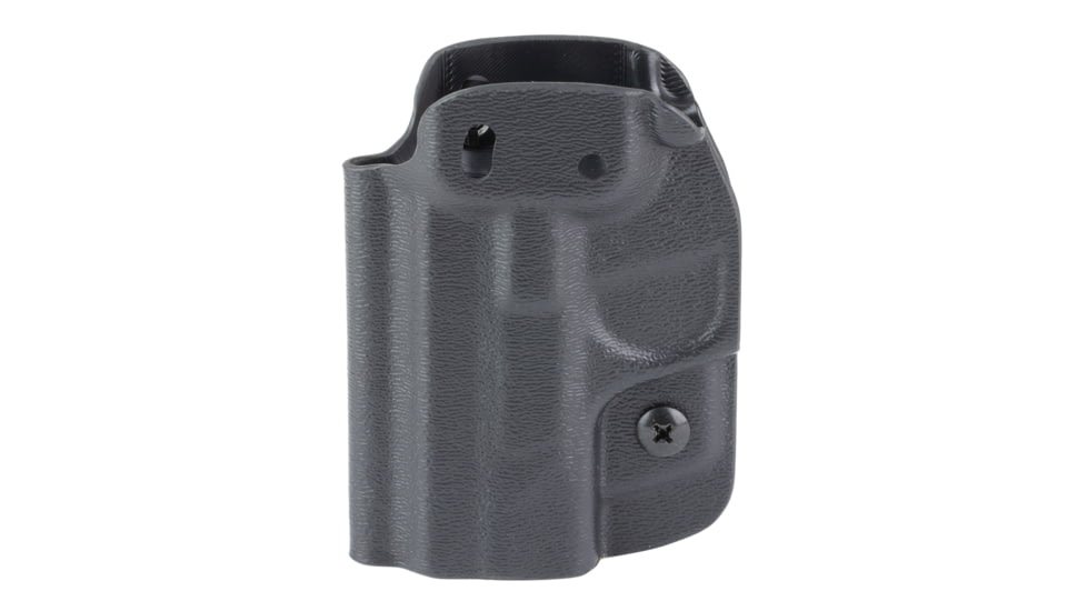 Mission First Tactical AIWB/OWB Series, Appendix/Inside/Outside Waistband Holster, Fits S&amp;W Bodyguard 2.0, Boltaron, Black, Ambidextrous, Includes 1" Belt Clip, HSWBG2AIWBA-BL