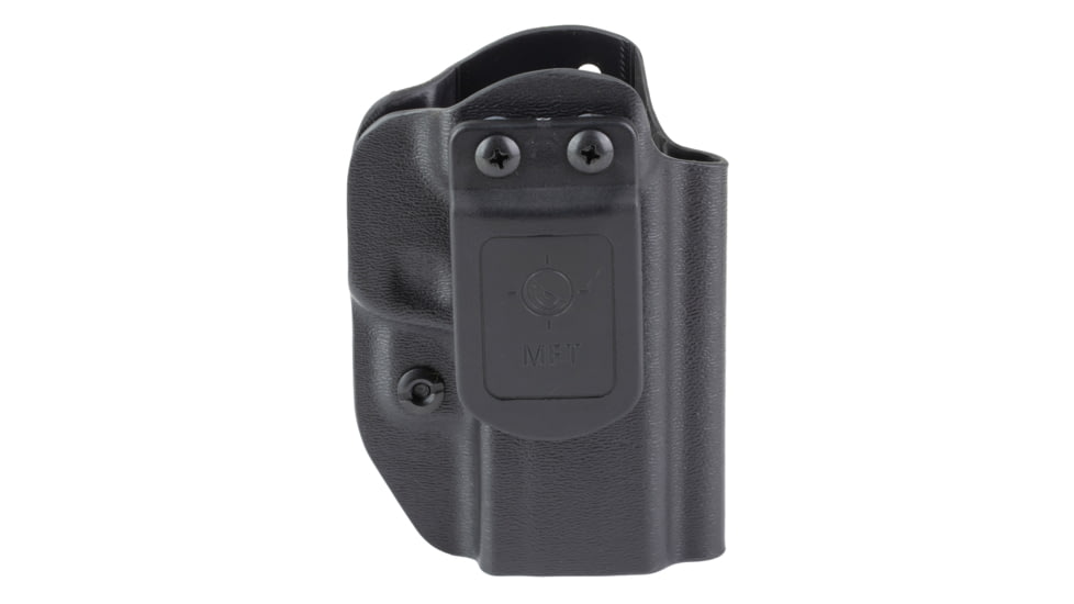 Mission First Tactical AIWB/OWB Series, Appendix/Inside/Outside Waistband Holster, Fits Springfield Hellcat Pro, Boltaron, Black, Ambidextrous, Includes 1" Belt Clip, HSFHCPROAIWBA-BL