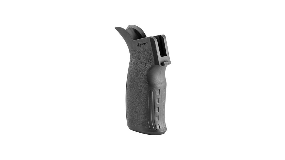 Mission First Tactical Engage AR15/M16 Enhanced Pistol Grip with finger grooves and oversized palm swell, Black, EPG27