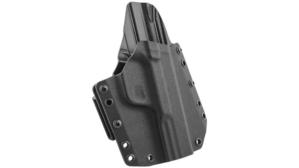 Mission First Tactical OWB Holster, Smith &amp; Wesson M&amp;P 2.0 9mm/.40 Cal, Black HSWMP2.0OWB-BL