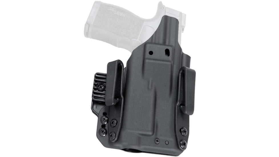 Mission First Tactical Pro Kydex IWB Light Holster, Sig P365XL w/ TLR-7, Ambidextrous, Black, H5-SIG-3-WL-7