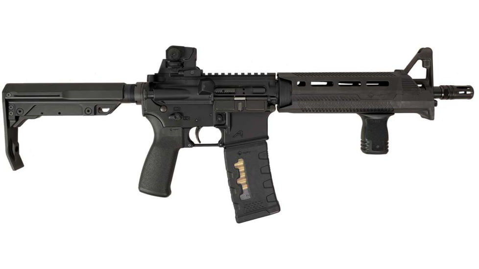 Mission First Tactical React M-LOK Compact Vertical Grip, Black, RCG-MLOK-BL