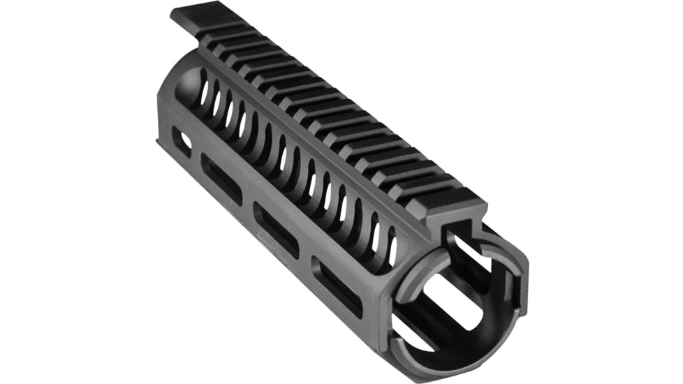 Mission First Tactical Tekko Metal AR15 Carbine 7in Drop In MLOK Rail System, Black, TMARCMRS