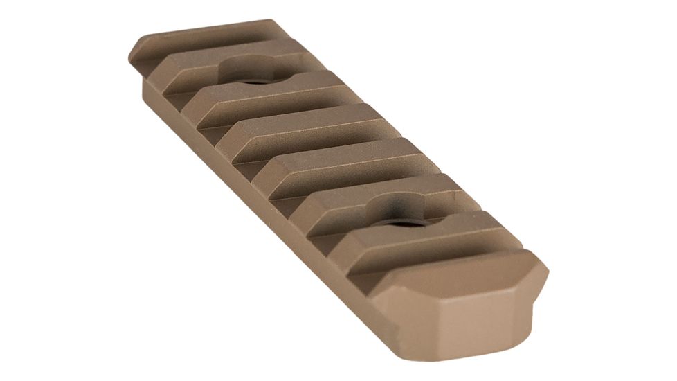 Mission First Tactical Tekko Metal KeyMod 3in Rail, Scorched Dark Earth, TMKMR3-SDE