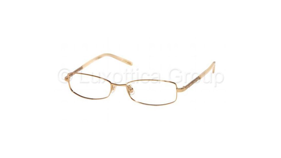 Miu Miu MU59EV Bifocal Eyeglasses - Shiny Brass Demo Lens Frame / 50 mm Prescription Lenses, 7OE1O1-5016