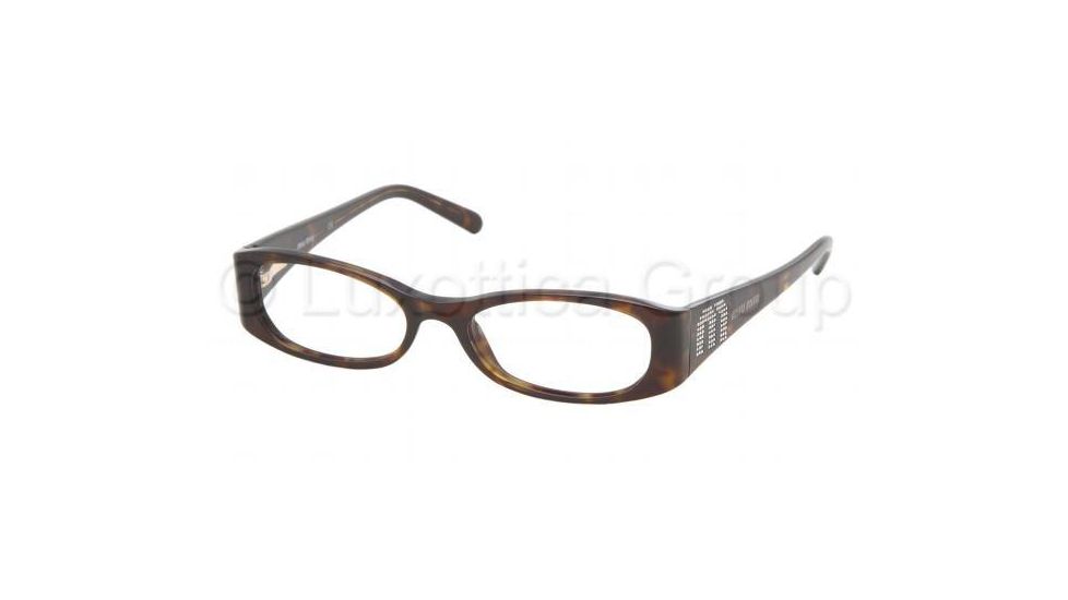 Miu Miu MU03FV Progressive Eyeglasses Tortoise Frame w/ 51 mm Diameter Lenses, 2AU1O1-5116