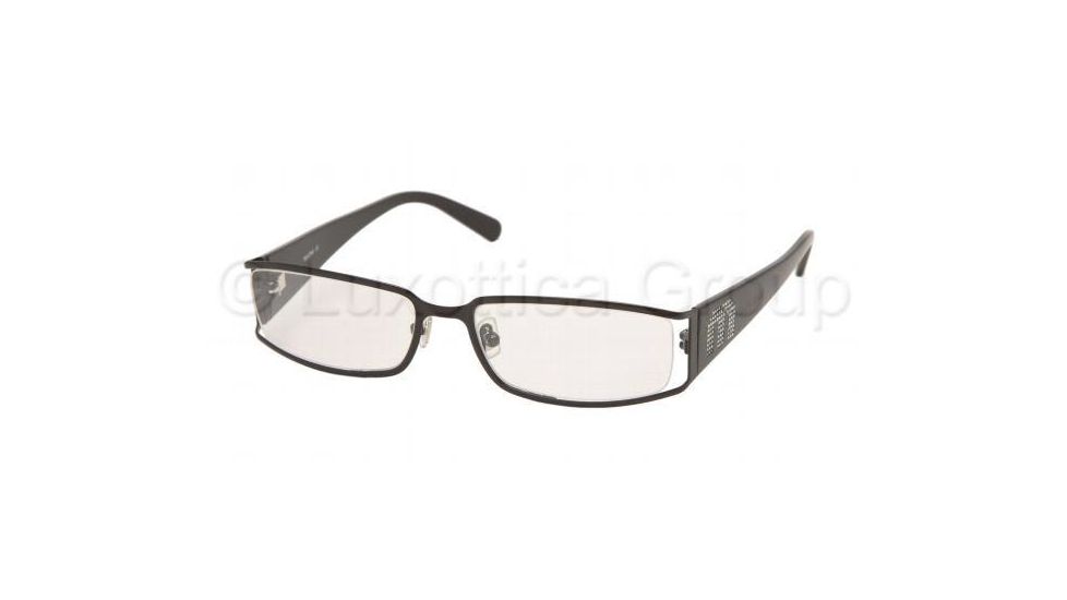Miu Miu MU66EV Bifocal Eyeglasses, Gloss Black Frame w/ 50 mm Diameter Lenses, 7AX1O1 5016