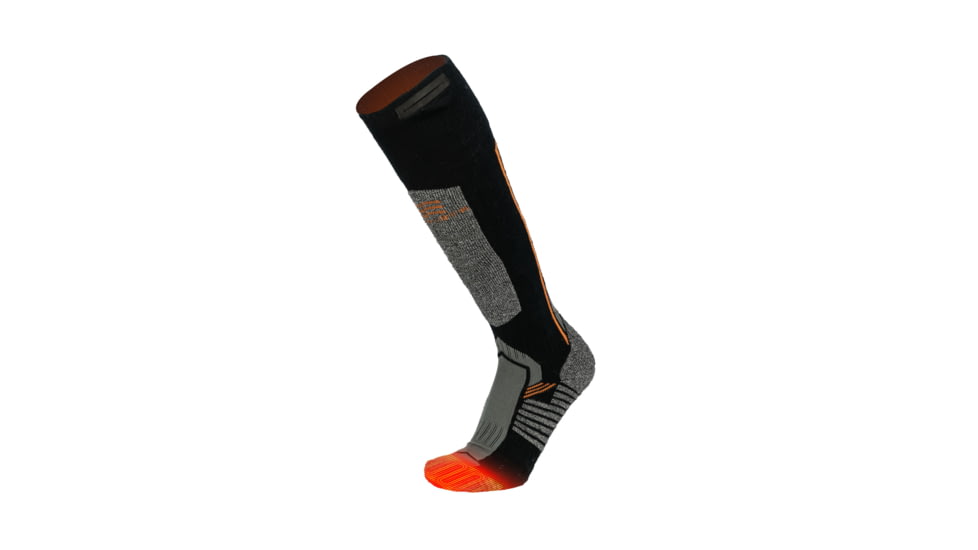 Mobile Warming Pro Compression Heated Socks, Black, Large, MWUS12220421