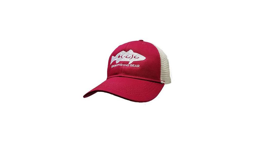 Mojo Sportswear Company Redfish Cap - Mens, RED/IVORY, One Size, RED/IVORY - ONE- MJSRC