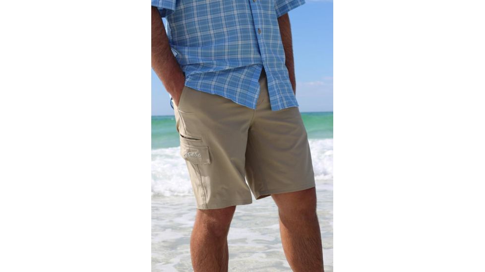 Mojo Sportswear Company Stretch Fit Short - Mens, Oyster, Medium, Oyster - M - STFSH