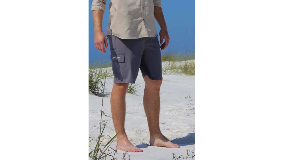 Mojo Sportswear Company Stretch Fit Short - Mens, Sharkskin, Extra Large, Sharkskin - XL- STFSH