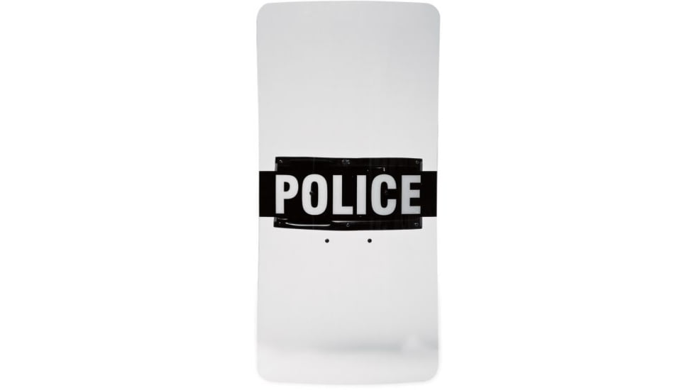 Peacekeeper Clear Riot Shield w/ Custom-Molded Ambidextrous Handle, 20 X 36