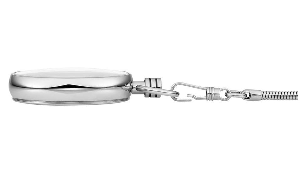 Mondaine Pocket Watch, Silver, 43mm, A660.30316.11SBB