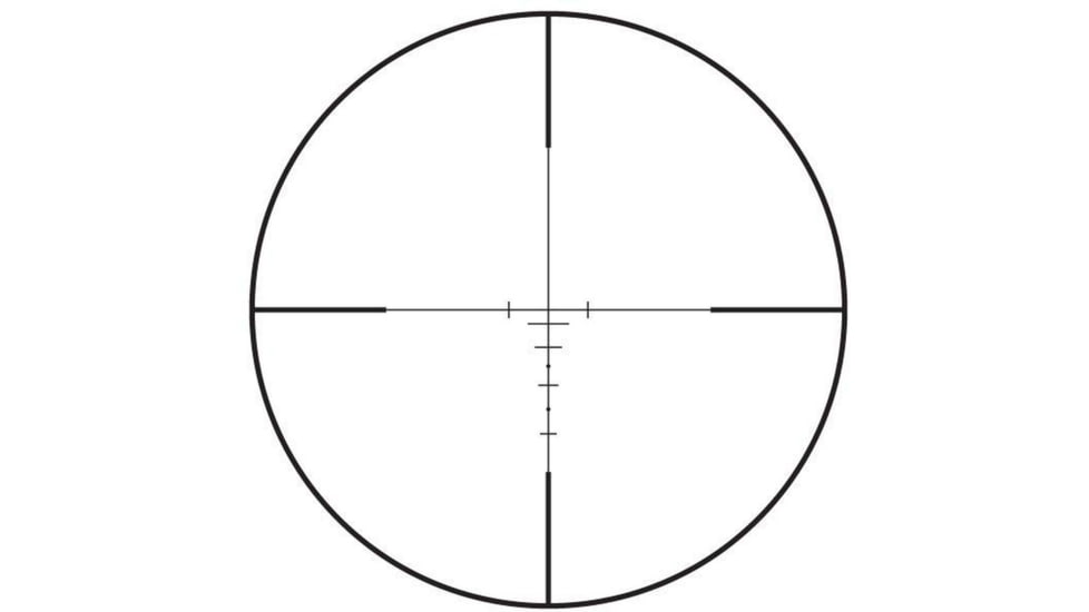 Monstrum 3-9x32 AO Rifle Scope with Illuminated Range Finder Reticle and Parallax Adjustment, Black, S3932-AO-B