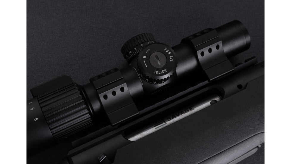 Monstrum 30mm Precision Picatinny V2 Scope Rings .85 in, Black, .85 in, SR-3X-P085