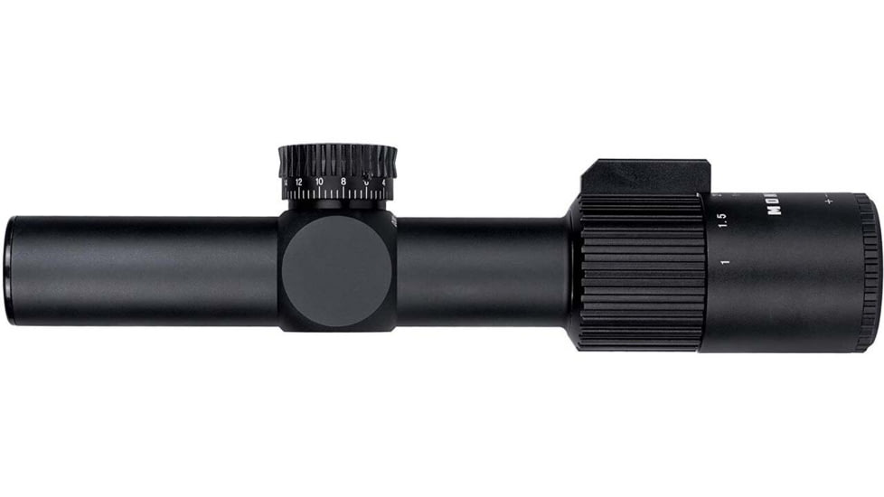 Monstrum Alpha Series 1-4x24 First Focal Plane FFP Rifle Scope with MOA Reticle, Black, GA1424-BLK