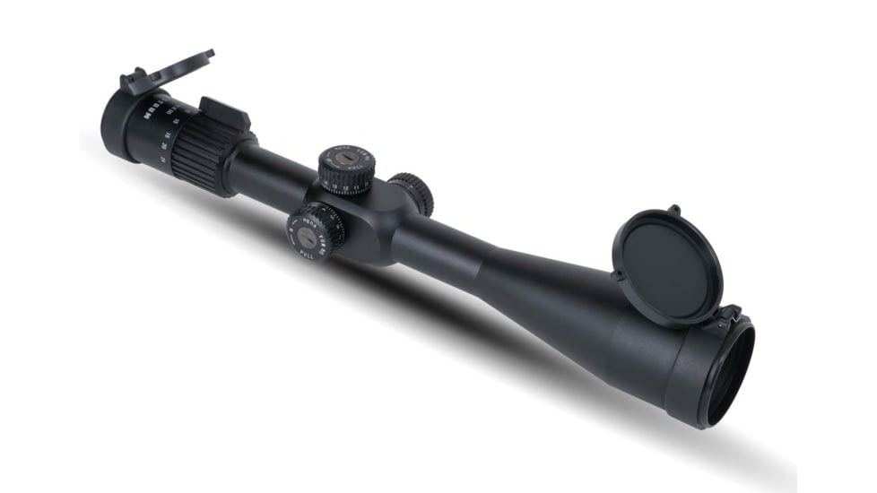 Monstrum Alpha Series 6-24x50 First Focal Plane FFP Rifle Scope with MOA Reticle, Black, GA62450-BLK