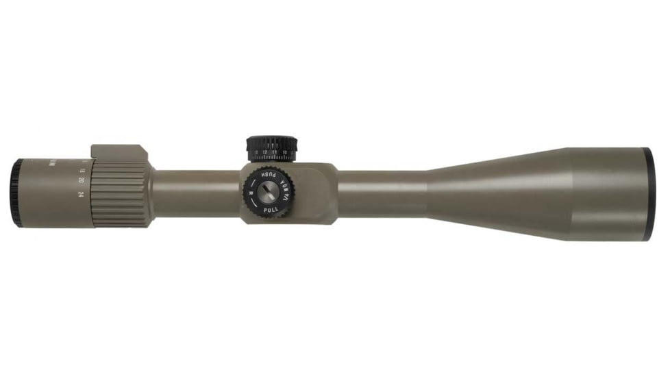 USED Monstrum Alpha Series 6-24x50 First Focal Plane FFP Rifle Scope with MOA Reticle, Flat Dark Earth, GA62450-FDE, EDEMO1, Condition Parts Only/Salvage, Wrong Product