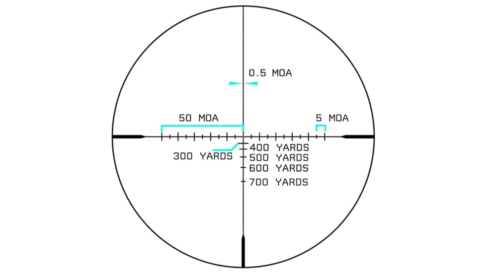 Monstrum Banshee ED 1-8x24mm LPVO 30mm Tube Rifle Scope w/ Offset Scope Mount, Second Focal Plane
