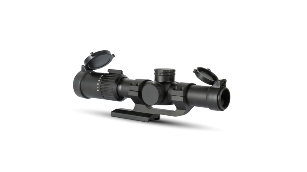 Monstrum Banshee ED 1-8x24mm LPVO 30mm Tube Rifle Scope w/ Offset Scope Mount, Second Focal Plane