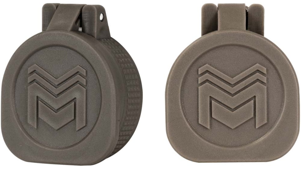 Monstrum Flip-Up Lens Cap Set for 1x20mm Red Dot Sight, Flat Dark Earth, RDF20-T
