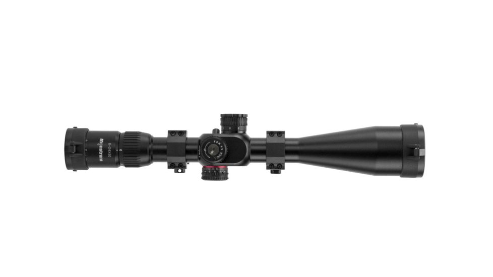 Monstrum G2 6-24x50mm Rifle Scope, 30mm Tube, FFP, Illuminated Rangefinder Reticle, Adjustable Objective, Black G2-BFFPS62450-R