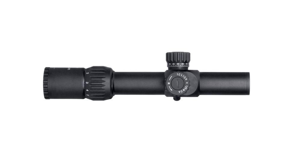 Monstrum G3 1-6x24mm Rifle Scope, 30mm Tube, FFP, Illuminated MOA Reticle, Adjustable Objective, Black G3-FFPS1624-R-BLK