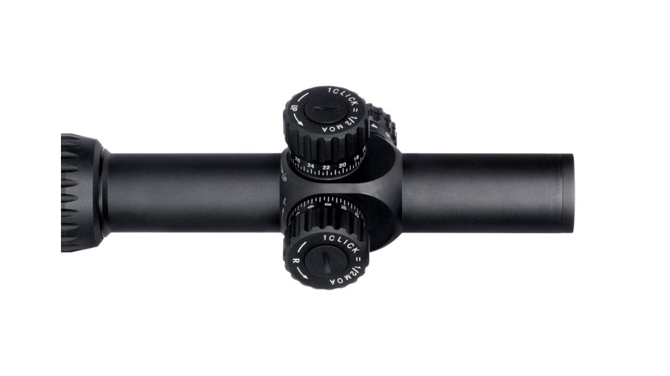 Monstrum G3 1-6x24mm Rifle Scope, 30mm Tube, FFP, Illuminated MOA Reticle, Adjustable Objective, Black G3-FFPS1624-R-BLK