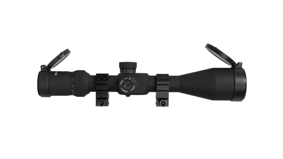 Monstrum G3 4-16x50mm w/ Illuminated MOA Reticle and Parallax Adjustment Rifle Scope, 30mm Tube First Focal Plane, Black, G3F41650-BLK