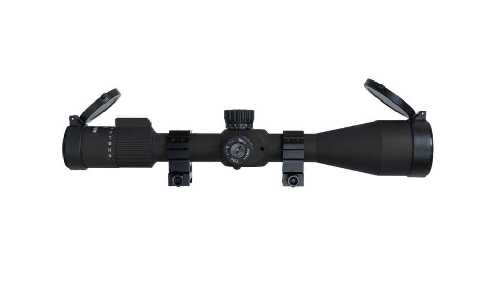 Monstrum G3 5-25x50mm w/ Illuminated MOA Reticle and Parallax Adjustment Rifle Scope, 30mm Tube First Focal Plane, Black, G3F52550-BLK