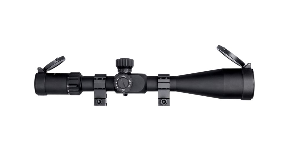 Monstrum G3 6-24x50mm Rifle Scope, 30mm Tube, FFP, Illuminated MOA Reticle, Adjustable Objective, Black G3-FFPS62450-R-BLK